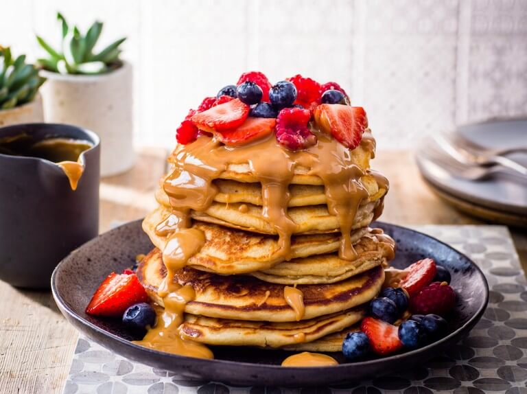 Sexy stack of pancakes