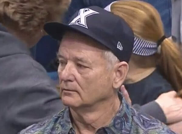 Bill Murray looking sad
